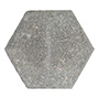 ADOQUÍN GRIS OSCURO MATE DE 26.5 X 23 X 6 CM