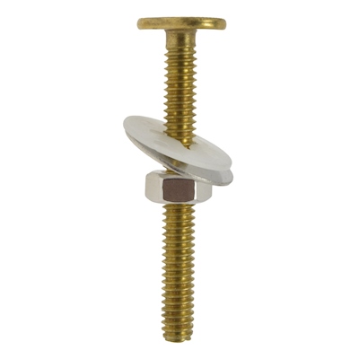 PERNOS DE 1/4 X 2-1/4 PULGADAS DORADO FLUIDMASTER 2 PIEZAS