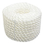 CUERDA DE AMARRE POLIPROPILENO BLANCO EN ROLLO DE 15.2 M