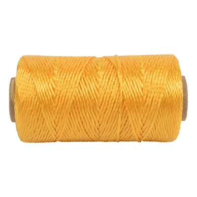 HILO DE ALBAÑIL TORCIDO AMARILLO 126.5 M