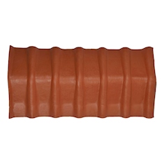 VISERA NARANJA TERRACOTA 110 X 53 X 14.5 CM