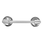 PORTARROLLO PARA BAÑO DE METAL PLATA