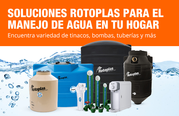 Soluciones Rotoplas para el manejo de agua en tu hogar