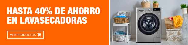 Ahorra hasta 40% en Lavasecadoras 