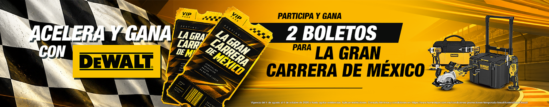 Dewalt - Acelera y gana con DEWALT
